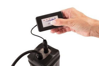 JuStar charge state display, noir