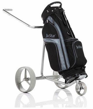JuStar cart bag, 9", noir/titane