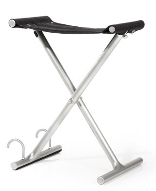 JuStar golfer seat, argent laqué carbone