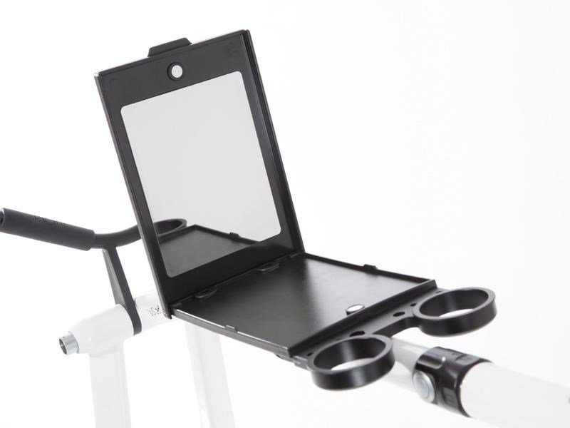 JuCad Unbreakable Stainless Steel Mirror pour porte-carte de score JuCad