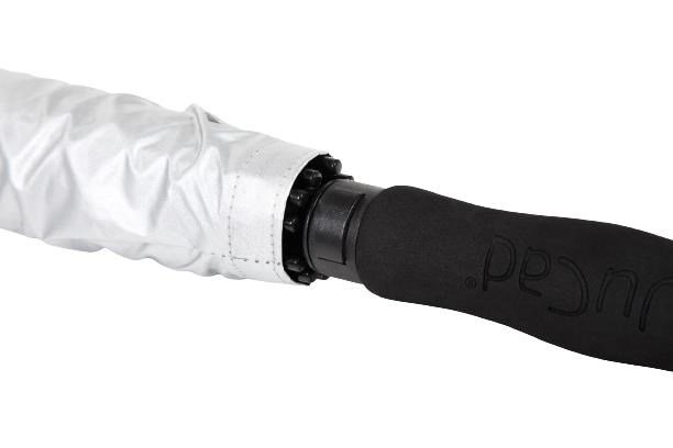 JuCad parapluie de golf automatique avec épingle 68", argenté (protection UV)