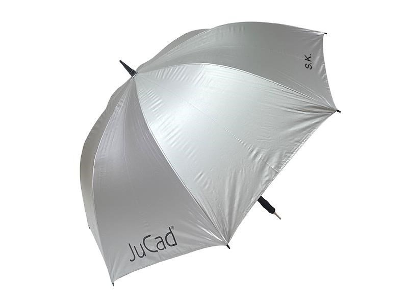 JuCad parapluie de golf automatique avec épingle 68", argenté (protection UV)