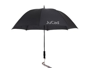 JuCad parapluie de golf télescopique 68" automatique avec épingle, noir