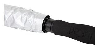 JuCad parapluie de golf télescopique 68" automatique avec épingle, noir