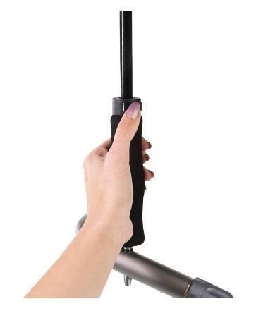 JuCad parapluie de golf télescopique 68" automatique avec épingle, noir