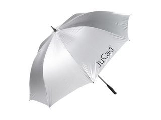 JuCad Parapluie enfant avec épingle, protection UV, argent