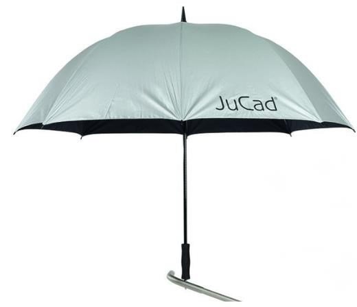 JuCad Parapluie enfant avec épingle, protection UV, argent