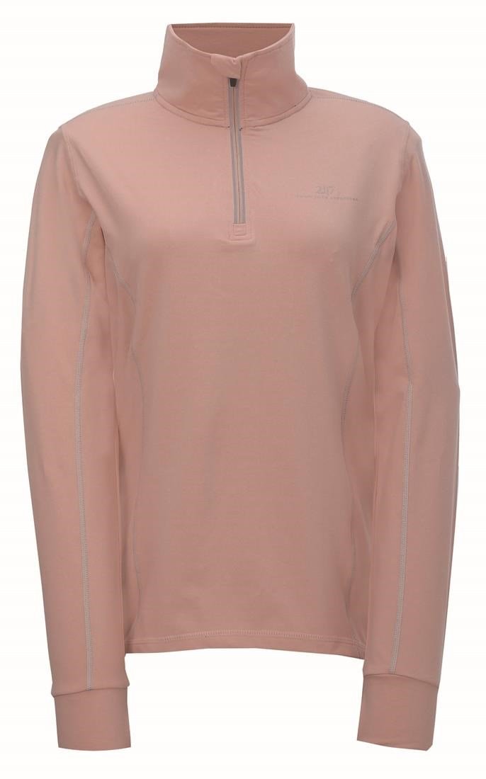 2117 of Sweden Ekudden sweat-shirt polaire femme, dusty coral