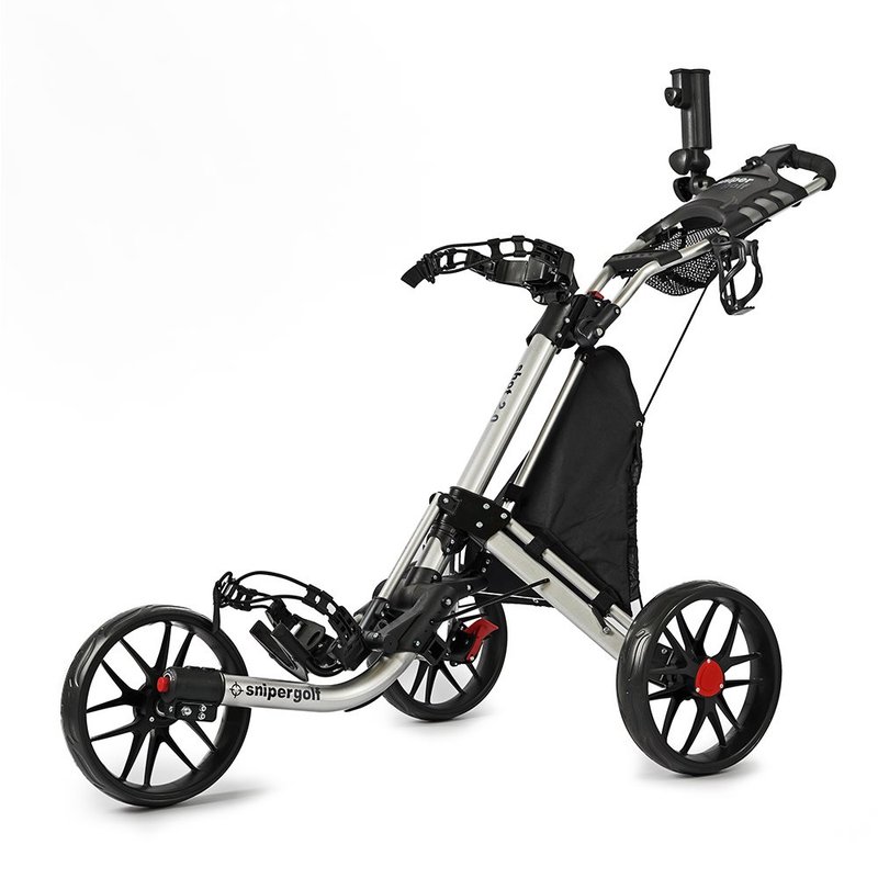 Sniper Golf Shot 2.0 chariot manuel, argenté