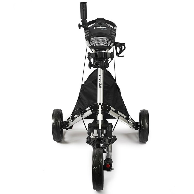 Sniper Golf Shot 2.0 chariot manuel, argenté