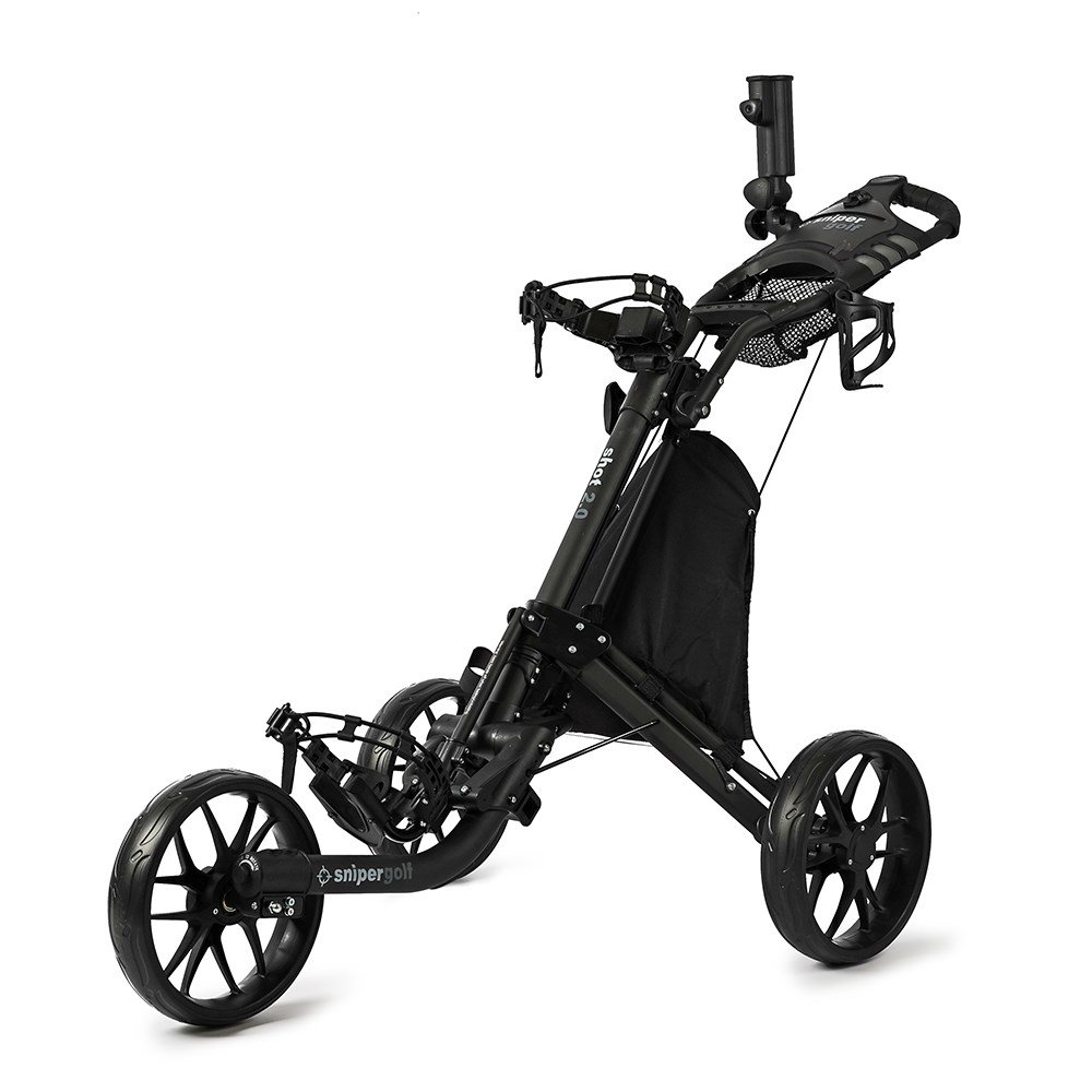 Sniper Golf Shot 2.0 chariot manuel, gris foncé