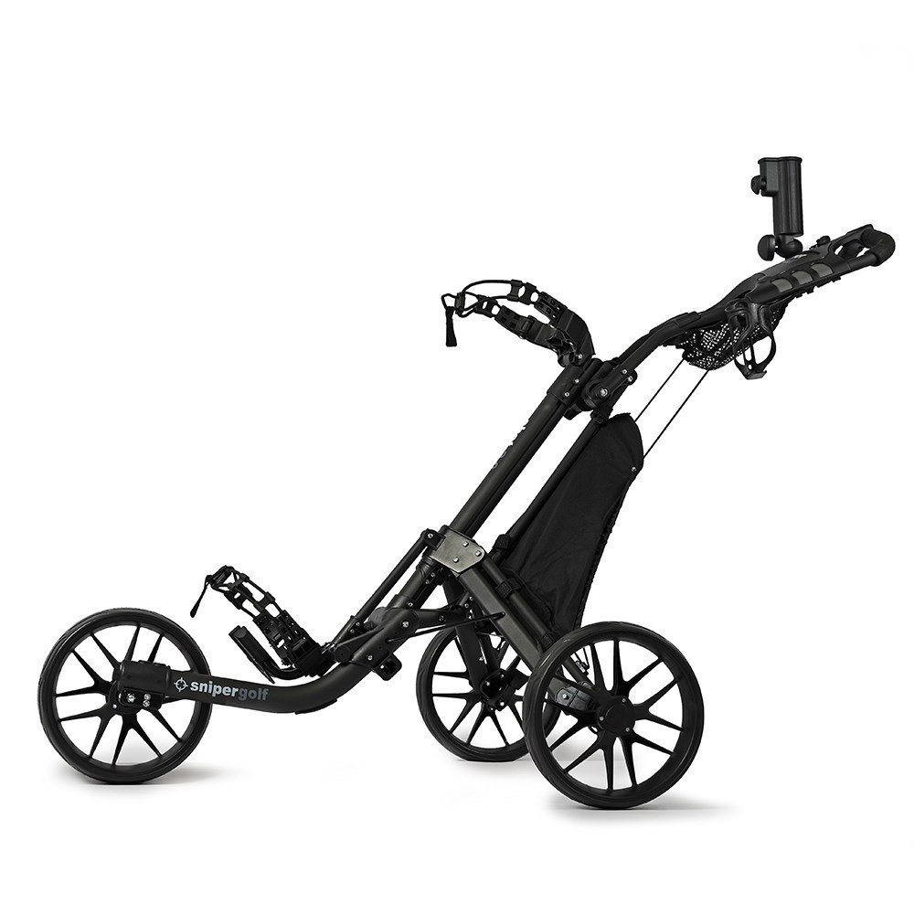 Sniper Golf Shot 2.0 chariot manuel, gris foncé