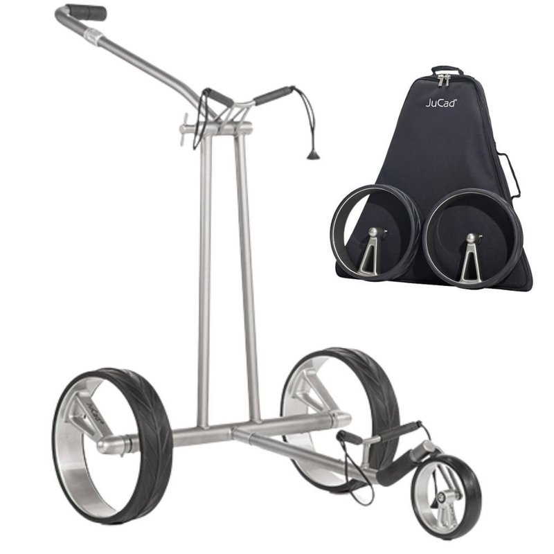 JuCad Phantom Titan 2.0 chariot électrique + sac de transport, titanium