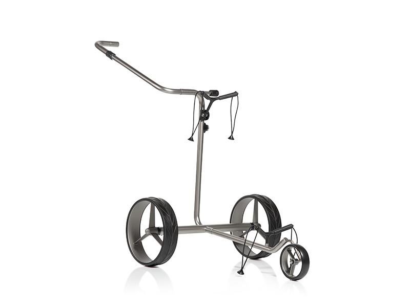 JuCad drive Stainless Steel 2.0 chariot électrique, argent