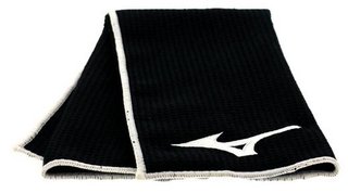 Mizuno Micro Fibre serviette de golf (40x60cm), noir