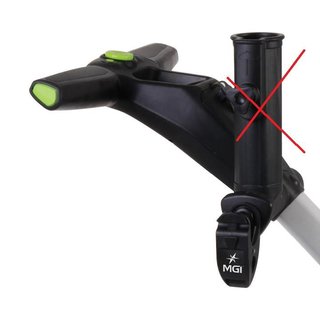 MGI ZIP Multi-purpose clip accessoire de chariot, noir
