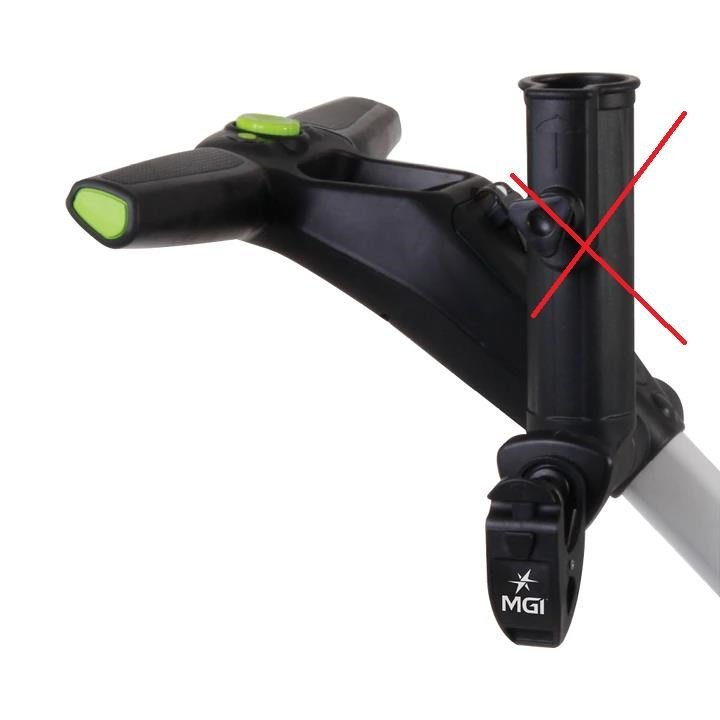 MGI ZIP Multi-purpose clip accessoire de chariot, noir