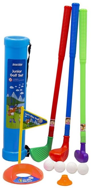Longridge Longridge Plastic kids golf set ensemble de golf pour enfants, multicolore