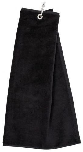 OEM Trifold serviette de golf, noir