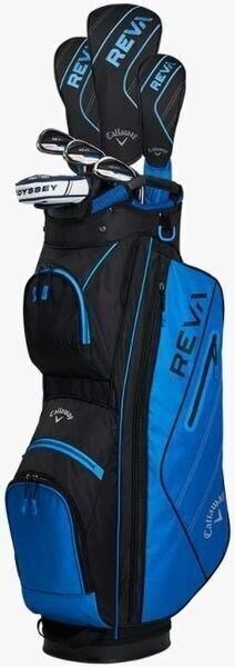 Callaway Reva 8PC Blue set de golf femme, graphite, + sac chariot