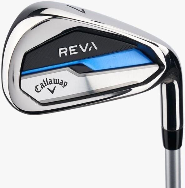 Callaway Reva 8PC Blue set de golf femme, graphite, + sac chariot