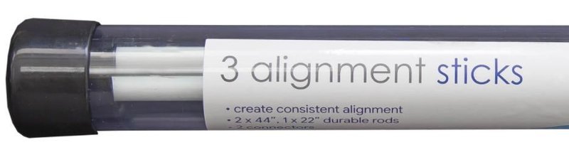 Longridge Tour Rod Pro Alignment Sticks (3pcs) blanc