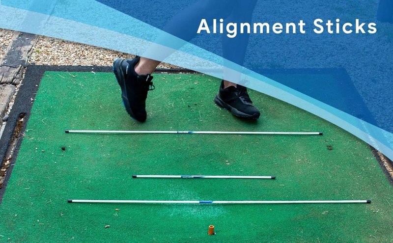 Longridge Tour Rod Pro Alignment Sticks (3pcs) blanc