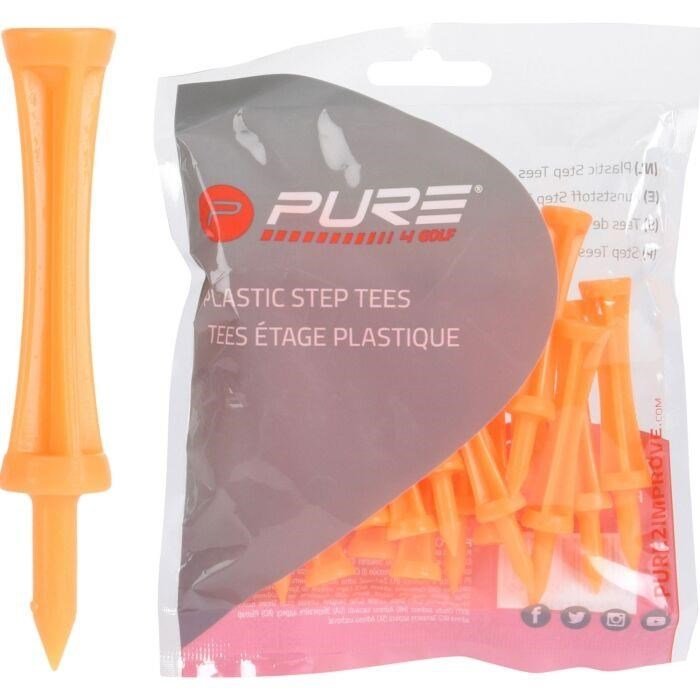 Pure 2 Improve Pure2Improve Step Orange tees, 69mm, 20 tees