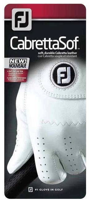 FootJoy CabrettaSof gant de golf homme, blanc