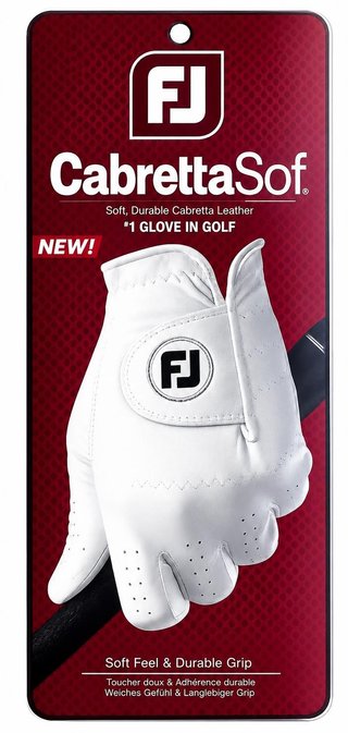 FootJoy CabrettaSof gant de golf homme, blanc