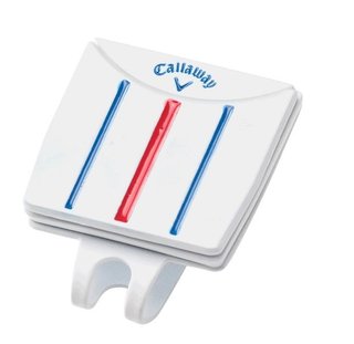 Callaway Triple Track Hat Clip, blanc