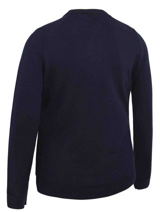 Callaway V-Neck Merino pull femme, dark navy