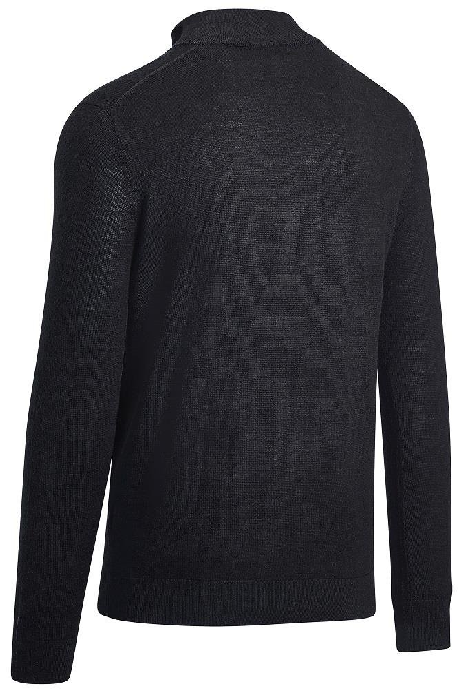 Callaway 1/4 Blended Merino pull homme, black ink