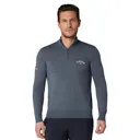 Callaway 1/4 Blended Merino pull homme, steel heather