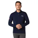 Callaway 1/4 Blended Merino pull homme, navy blue