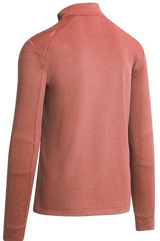 Callaway Pieced Waffle 1/4 Zip sweat homme, dubarry heather