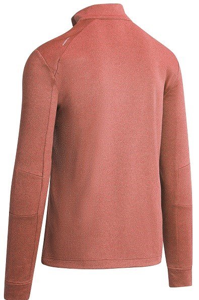 Callaway Pieced Waffle 1/4 Zip sweat homme, dubarry heather