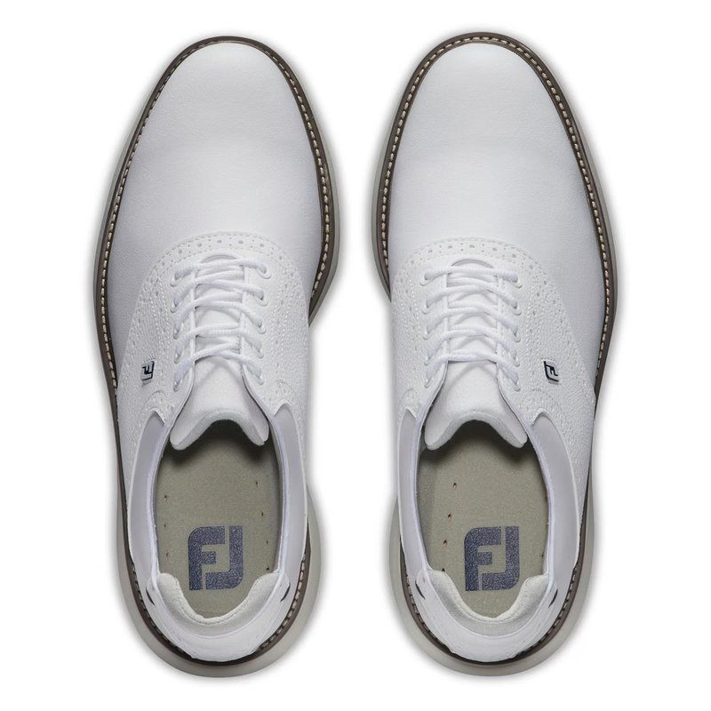 FootJoy Traditions chaussures de golf homme, blanches