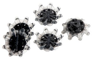 SoftSpikes Pulsar Fast Twist FJ crampons de golf officiels, noir/gris (18pcs)