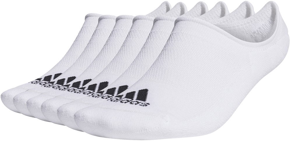 Adidas Low Cut chaussettes homme, blanc (6 paires)