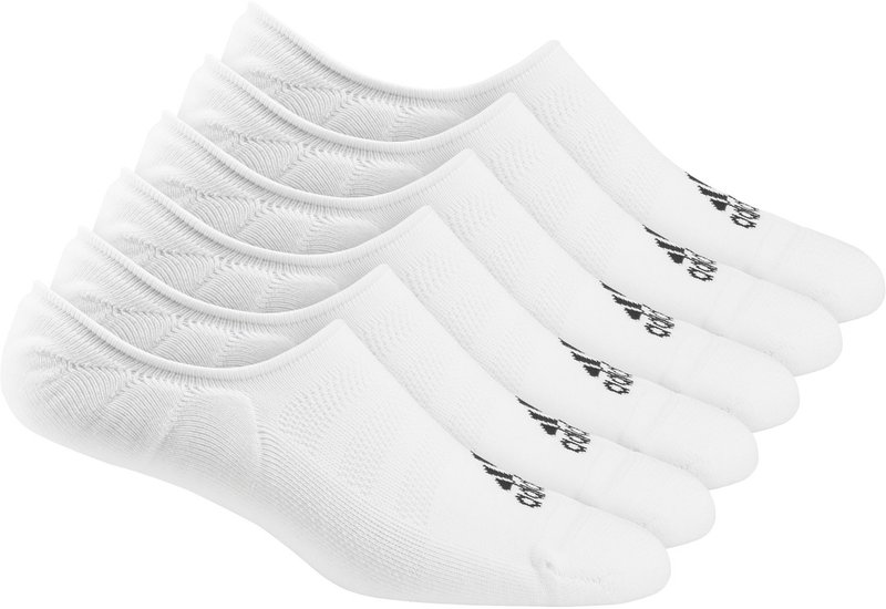 Adidas Low Cut chaussettes homme, blanc (6 paires)