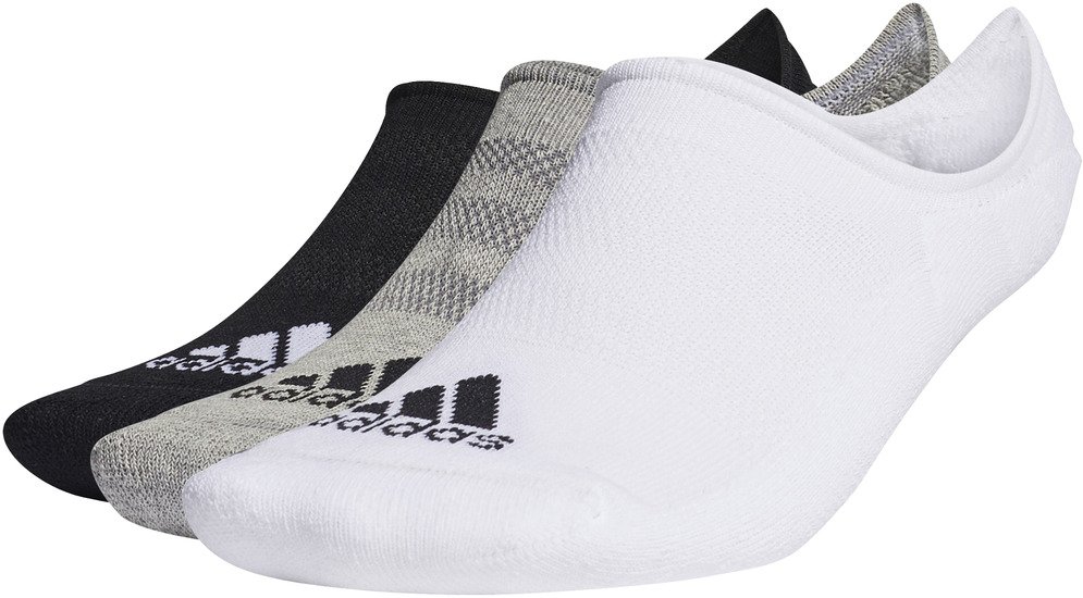 Adidas chaussettes basses homme (3 paires), gris