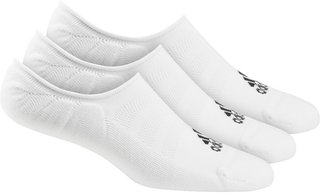 Adidas chaussettes basses homme (3 paires), blanches