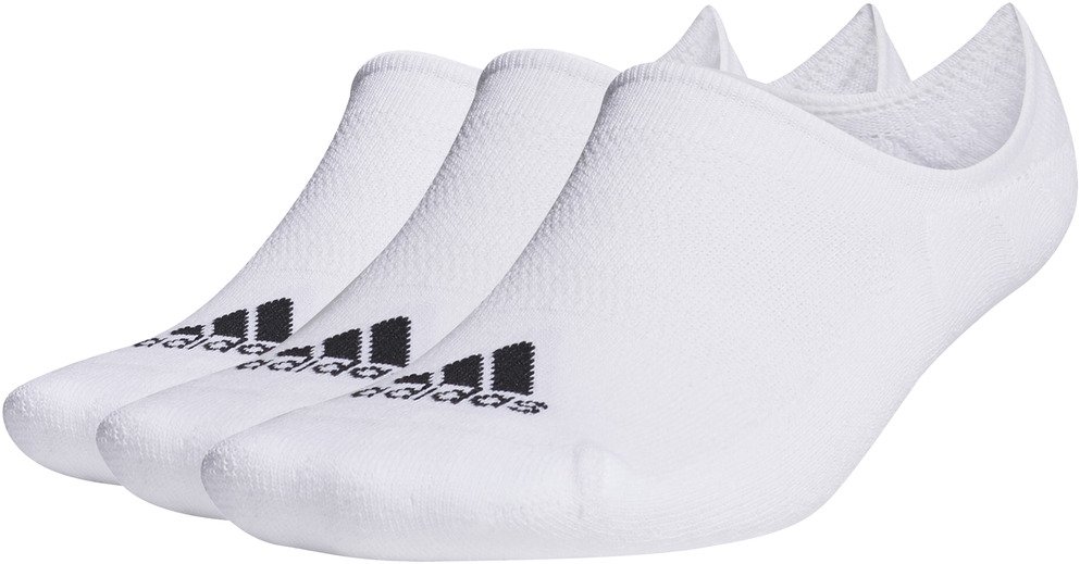 Adidas chaussettes basses homme (3 paires), blanches