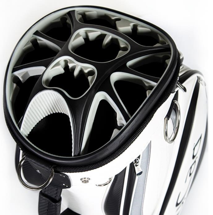 JuCad Pro cart bag, noir/argent