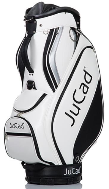 JuCad Pro cart bag, blanc/noir