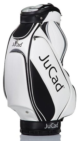 JuCad Pro cart bag, blanc/noir