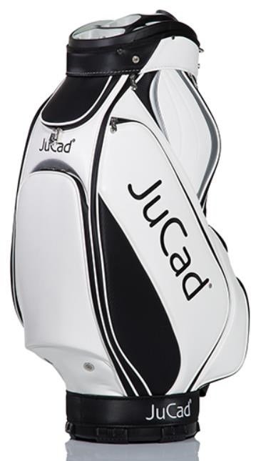 JuCad Pro cart bag, blanc/noir