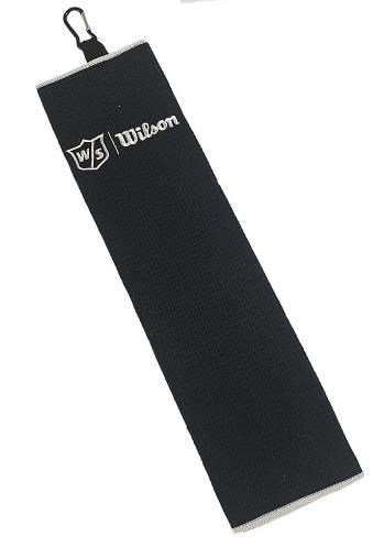 Wilson Staff Tri Fold serviette de golf, noir