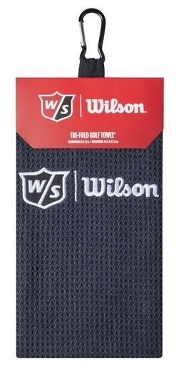 Wilson Staff Tri Fold serviette de golf, noir